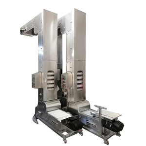 Großkapazitäts-Schüttgutförderer für Zucker, Snacks, Sorghum, Reis, Getreide, Lebensmittelqualität Z-Typ Schaufel-Elevatortransportband - Product Image 3