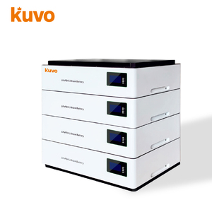 Sistema de Almacenamiento de Energía Solar para el Hogar KUVO con Batería de Iones de Litio Apilable de 51.2V y 5120WH, Batería de Litio Modular de Larga Duración - Product Image 2