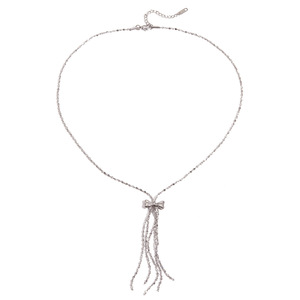 Collar con Colgante de Borla de Acero Inoxidable, Estilo Y2K, Cadena para Suéter, Joyería de Regalo - Product Image 5