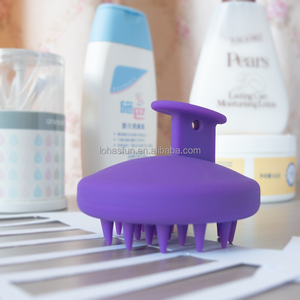 Soft Silicone Scalp Massager Shampoo <b>Brush</b> for Hair Growth Soft Silicone Scalp Scrubber - Product Image 6