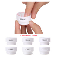 Bouteilles souples pliables en PVC et silicone de 60 ml, portables, anti-fuite, pour lotions, articles de toilette, shampoings, ensembles de voyage, motifs animaux de dessin animé