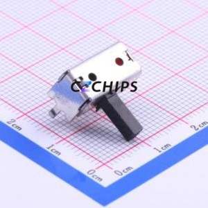 SSSF112500 Slide Switch Through hole Component (THT) Switch Single Pole Double Throw Rectangle Pin Header PC Pin 16mm - Product Image 2