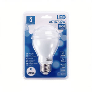 หลอดไฟ LED A67 E27 20W 6400K แสงขาวเย็น ประหยัดพลังงาน สำหรับการอัพเกรดแบบ Retrofit - Product Image 2