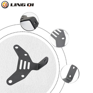 LINGQI RACING - Soporte de matrícula con luz trasera para scooter Light Bee X, motocicletas todoterreno, accesorios originales SUR-RON - Product Image 2