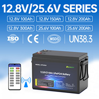 Paket Baterai Lithium LiFePO4 12V/ 24V/ 36V/ 48V/ 60V/ 72V 40AH 50AH 60AH 80AH 100AH 200AH LiFePO4 dengan Kotak Tahan Air