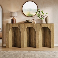 Tribesigns 63 pouces de long canapé console table, ferme étroite entrée table pour couloir, foyer, entrée, salon