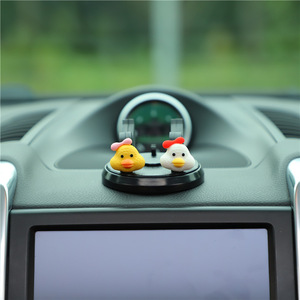Support de téléphone de voiture en forme de cygne, adhésif, pour tableau de bord, pour la navigation, accessoire intérieur créatif en plastique - Product Image 4