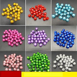 Cuentas Cuadradas Acrílicas Transparentes Facetadas al por Mayor, 100 Piezas/Bolsa, Colores Variados, Cuentas Cuadradas de Lucita de 10 mm para Fabricación de Joyería DIY - Product Image 3