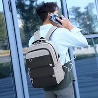 Super septembre avec sac d'ordinateur multifonctionnel de charge USB pour le voyage sac à dos pour ordinateur portable de conception innovante extensible pour les hommes