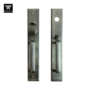 アメリカンスタイルゴールドメインドアハンドル住宅用フロントドアノブ高級木製ドアハンドルインテリア用 - Product Image 4