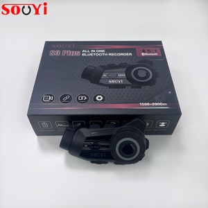 Intercomunicador Bluetooth de Largo Alcance para Casco <span class=keywords><strong>con</strong></span> Cámara 2K y Función de Radio FM al Mejor Precio - Product Image 4