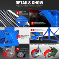 Atelier mobile 1 2 3 5 8 10 15 20 25 tonnes ascenseur électrique voyage mini portail petit un cadre portable palan portique grue avec roues