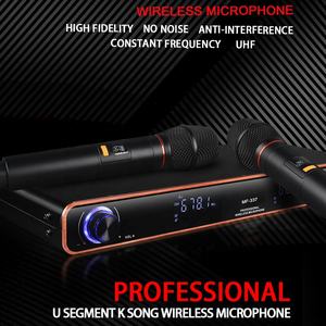 Micrófono inalámbrico <span class=keywords><strong>de</strong></span> mano <span class=keywords><strong>de</strong></span> una <span class=keywords><strong>banda</strong></span>, dispositivo profesional <span class=keywords><strong>de</strong></span> Karaoke, PN-337 - Product Image 3