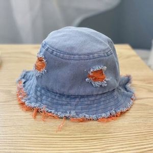 Sombrero de vaquero desgastado con borlas para niños y niñas, gorra de mezclilla lavada para bebés y niños pequeños - Product Image 3
