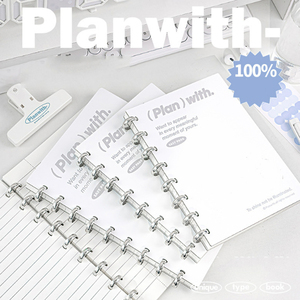 HK Champignon boucle <span class=keywords><strong>livre</strong></span> détachable couverture rigide à feuilles mobiles ligne horizontale carnet de notes cahier - Product Image 3