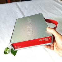 Boîte d'emballage holographique personnalisée de luxe avec impression UV, finition mate, pour lunettes et montres