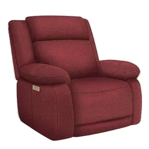 Nisco Power Electric Recliner Sofa Reclinable with Adjustable Headrest Made in Thailand