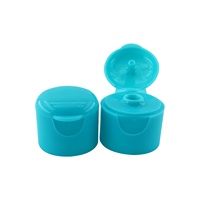 Tampas Flip Top Mini Fofas em Formato de Cúpula 20mm para Frascos de Creme e Loção, Tampa Brilhante Removível 20/410
