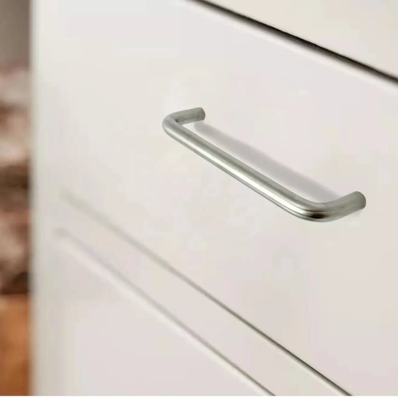 Нержавеющая сталь U-образный мебельный шкаф с ручкой для ящика