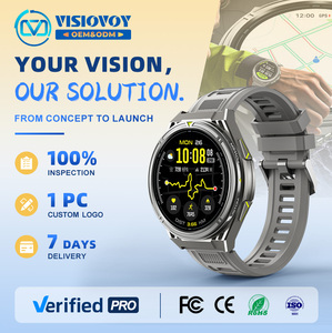 2027 Visiovoy OEM Digital Smart <b>Watch</b> Custom Men Amoled Display Health Track Montre Reloj Fitness Android Waterproof Smartwatch - Product Image 1
