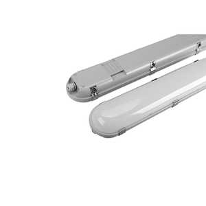 Pour UL & DLC Listed 4FT 40W LED Vapor Tight Parking Garage Luminaires 6PACK avec caractéristiques d'urgence et capteur - Product Image 3