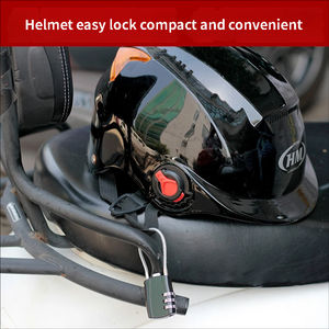 <span class=keywords><strong>Cadenas</strong></span> à combinaison à 3 chiffres avec logo personnalisé, en alliage de zinc, mini, câble extra long, mécanique, antivol, sans clé, <span class=keywords><strong>cadenas</strong></span> à code - Product Image 4