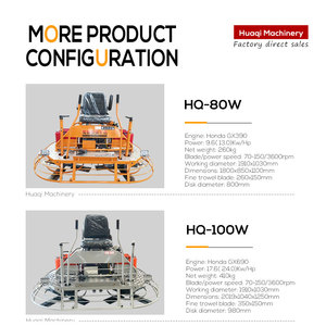 Đi bộ phía sau xăng điện hoàn thiện Phao máy bê tông điện bê tông điện vòng điện trowel - Product Image 3