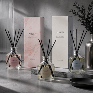 AIKUN Elegant <b>Reed</b> <b>Diffuser</b> Gift Set Long Lasting Fragrance Custom Packaging Wholesale Aromatherapy for Promotional Gifts - Product Image 1