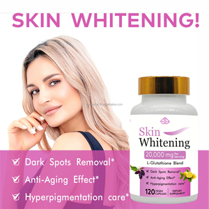 Cápsulas Dietéticas para el Cuidado de la Piel de Mujeres, Blanqueadoras, con L-Glutatión, Vitamina, Morera, Regaliz, Antienvejecimiento, para la Pigmentación - Product Image 3