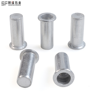 Rivets aveugles en alliage d'aluminium ASTM ISO de haute qualité, à tête plate et tige lisse, métriques/im impériales, classe 4.8 et 6.8, M3-M12 <span class=keywords><strong>AL</strong></span> - Product Image 3