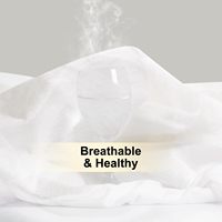 Protège-matelas imperméable AOSEN en polyester, drap-housse silencieux antidérapant, respirant, à poches profondes pour la maison et l'hôtel