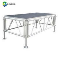 Plateformes de Scène en Aluminium, Scène Extérieure, Scène Mobile pour Concerts, Événements, Mariages, Scène Portable