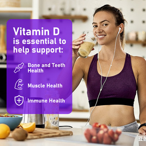 Gouttes liquides de Vitamine D3 avec K2 de marque privée pour favoriser l'absorption du calcium et soutenir la maintenue de la résorption du calcium - Product Image 5