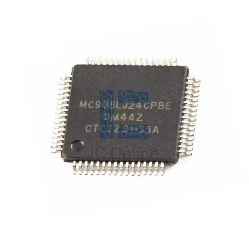 NOVA MC908LJ24CFUE 64-QFP Original Microcontrollers Electronic components compon electron bom SMT PCBA service