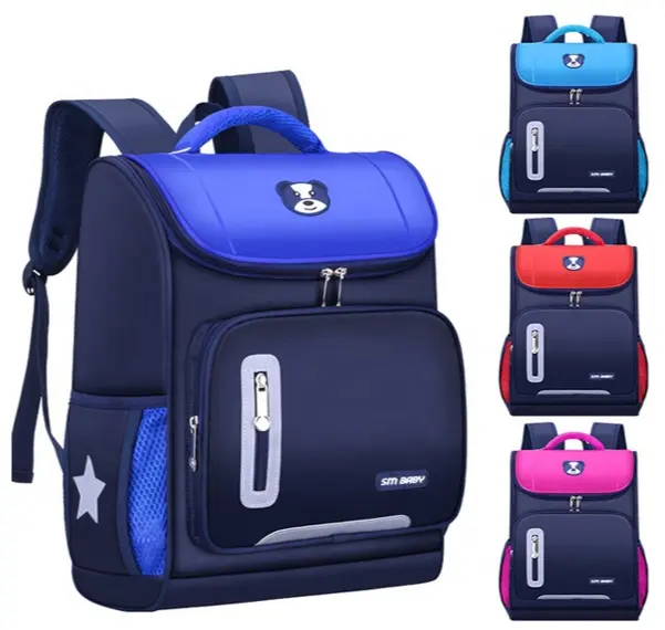 Logo personalizzato Cartoon cute girls teen student bookbags impermeabili zaino per bambini zaino per bambini borsa da scuola