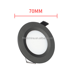 DC12V 24V 3W siyah beyaz gömme asansör LED Downlight Led asansör ışıkları asansör ışık - Product Image 3