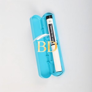Boîtier de rangement pour stylos en plastique réutilisable, couleur de coque au choix, pour emblème de marque personnalisé imprimé - Product Image 2