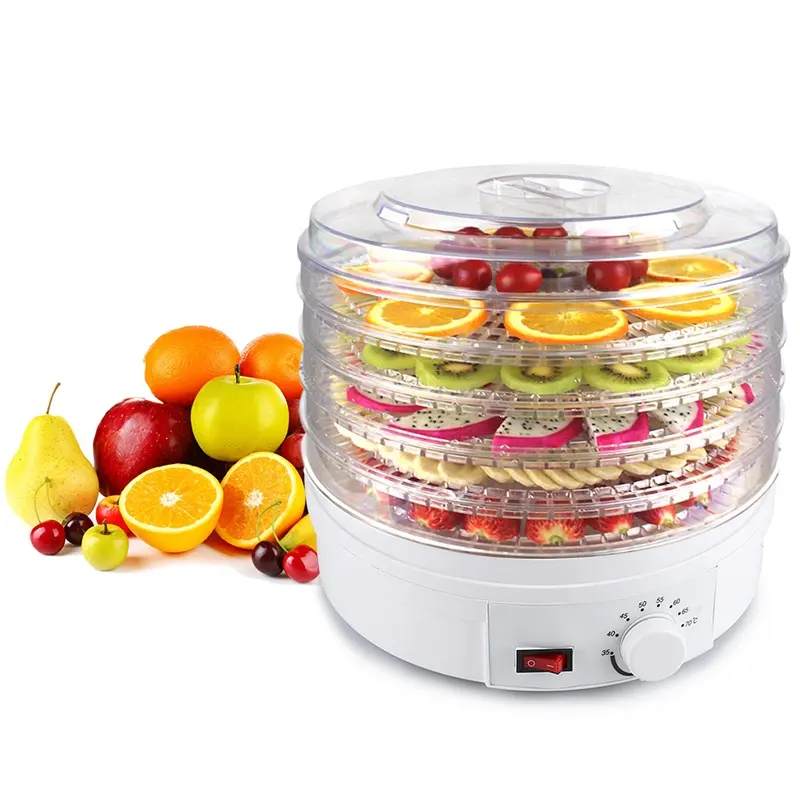 Hersteller Home Use Küchenmaschine Obst Dehydration Trockner Dehydrator 5-lagige Lebensmittel Entwässerung strock nungs maschine