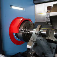 NUEVO Centro de Torneado CNC TCK700 TCK630 TCK700 con Torreta Motorizada de 12 Estaciones BMT55 y Sistema de Control GSK, Máquina de Torno CNC para Metal