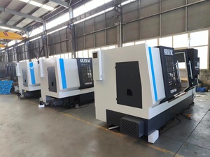 Certifié CE TCK550 tour CNC à lit incliné à broche unique 380v 8 Station poste d'outil électrique Construction horizontale robuste Gsk - Product Image 4