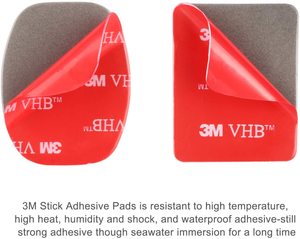 Mũ bảo hiểm dính dính gắn kết phẳng cong 3m gắn kết cho GoPro anh hùng 12 11 10 9 8 7 6 5 4 phiên Fusion Max máy ảnh - Product Image 5