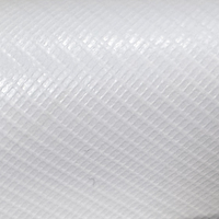 Rouleau de bannière PVC flexible blanc mat 240 g/m², largeur 3,2 m, anti-frisottis, imperméable, résistant aux UV, pour toile de fond d'exposition, personnalisable OEM