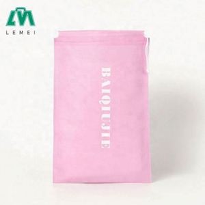 Bolsa Ecológica Reutilizable de PP No Tejido con Cordón, Impresión de Logotipo Personalizado, Corte Ultrasónico, Diseño de Letras con Asa Larga Promocional - Product Image 5