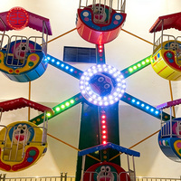 Grande roue à prix compétitif, 10 m, 10 places, prix de la mini grande roue, mini grande roue avec remorque
