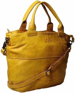 Full Grain Leather Tote <b>Bag</b> with Zipper Closure and Chains Stylish & Spacious Travel Design Perfect Blend of Elegance - Product Image 1