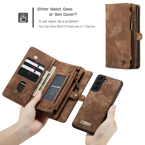 Fundas de Cuero de Lujo CaseMe con Cierre Magnético y Ranuras para Tarjetas para <span class=keywords><strong>Samsung</strong></span> <span class=keywords><strong>S22</strong></span> <span class=keywords><strong>Plus</strong></span> - Product Image 2