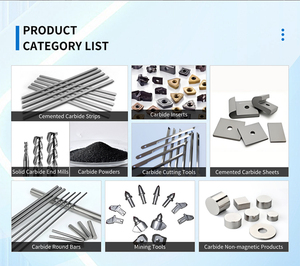 แถบคาร์ไบด์ไดมอนด์คัท YG15แท่งแบนทังสเตนคาร์ไบด์สำหรับเครื่องมือตัดที่มีความแข็งแรงสูง - Product Image 3