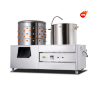 Machine d'abattage de volailles, éplucheuse automatique de plumes pour poulets, canards et oiseaux