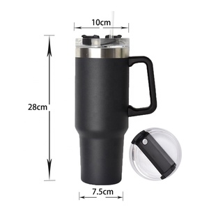 Vaso Térmico Personalizado 2023 <span class=keywords><strong>de</strong></span> 30oz/40oz, <span class=keywords><strong>Taza</strong></span> <span class=keywords><strong>de</strong></span> <span class=keywords><strong>Viaje</strong></span> <span class=keywords><strong>de</strong></span> Acero Inoxidable <span class=keywords><strong>de</strong></span> Doble Pared con Aislamiento al Vacío y Asa - Product Image 3
