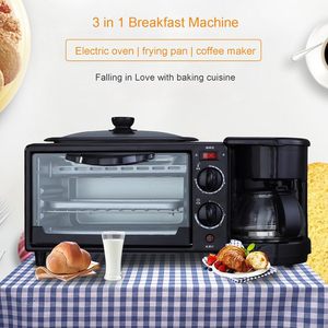 Máquina de Desayuno Eléctrica Automática 3 en 1 OEM, 9L, Acero Inoxidable, Multifuncional, Horno Tostador, Cafetera, Sartén, para el Hogar - Product Image 5